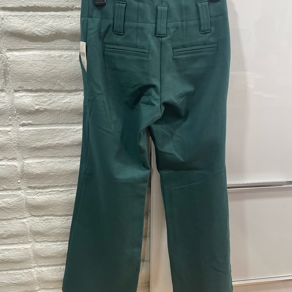 Maeve Green Wide-Leg Pants - Picture 2 of 8